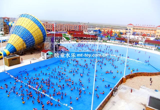 想要打造高標準的水上樂園，首先從水質的管控開始 