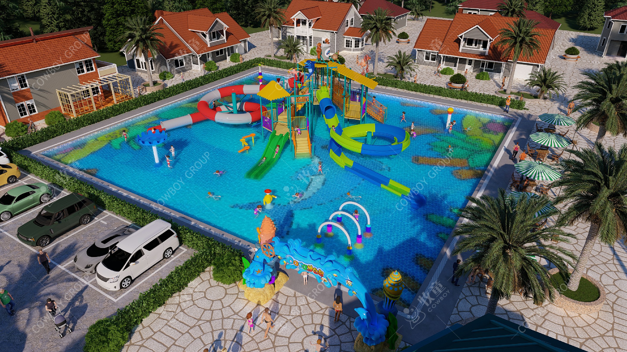 水上游樂園建造前期需要準(zhǔn)備和注意的一些事項