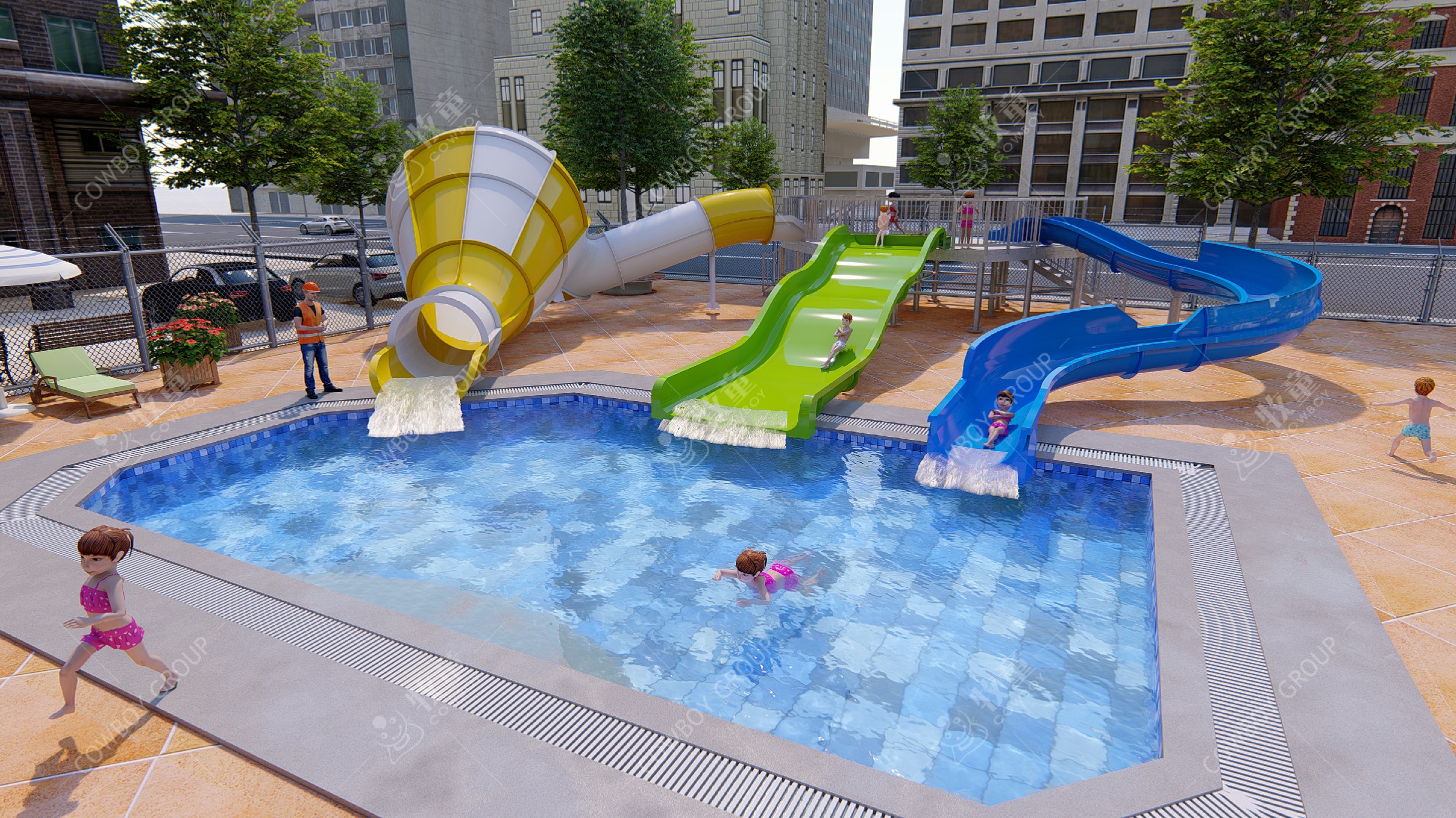 水上樂(lè)園設(shè)備，你知道哪些？水屋水寨