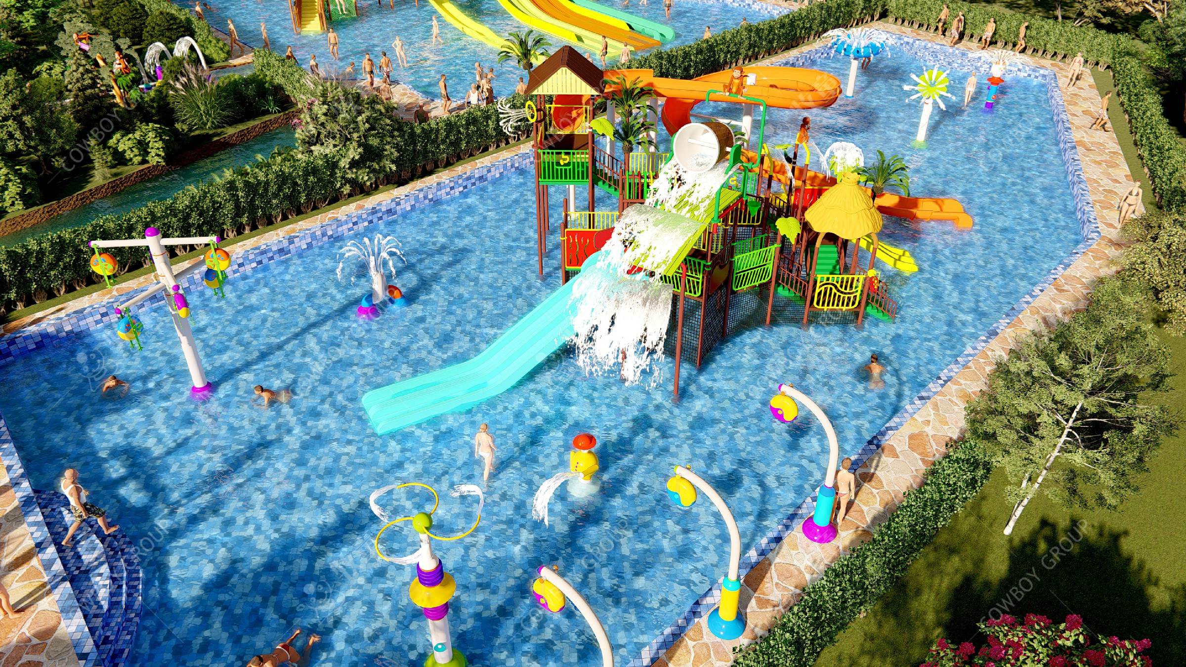 室內(nèi)水上樂園怎么規(guī)劃設計  水上樂園設備